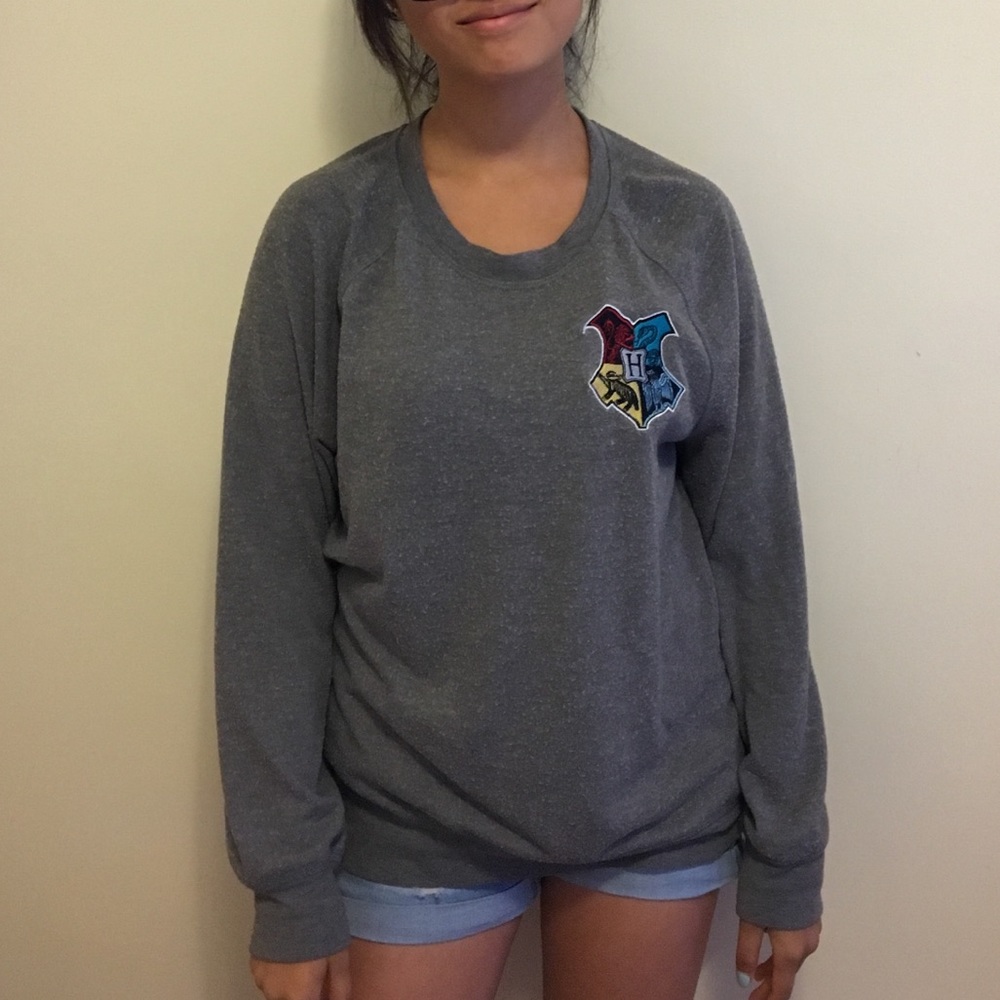 Gray sweater Harry Potter Sweater